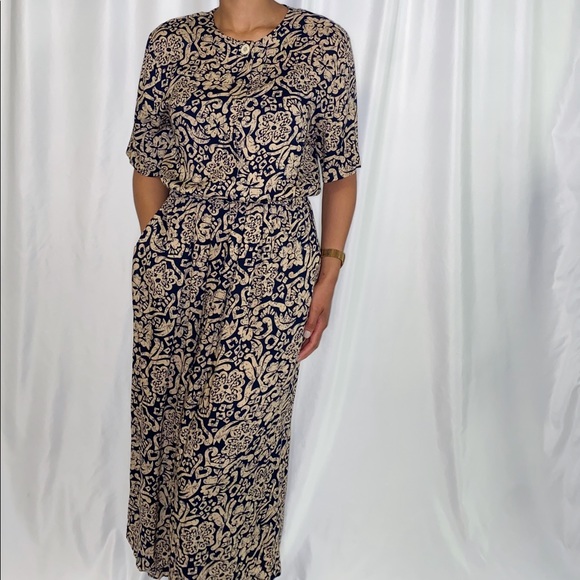 Vintage Orvis Button Frontal Dress (size 6) - Picture 4 of 6